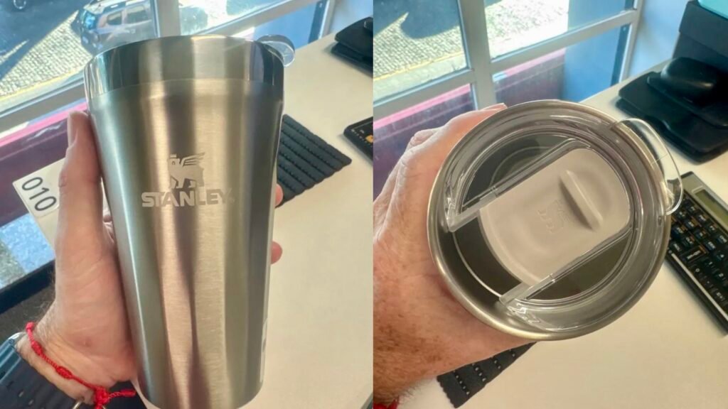 copo térmico Stanley original em aço inox